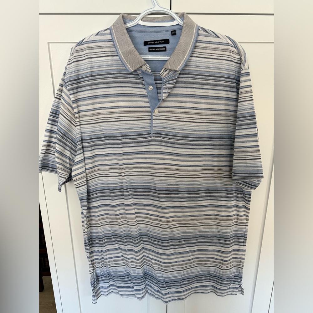 Men's Striped Polo Shirt